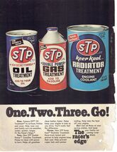 70's STP Motor Oil Print Ad Automobile 8.5" x 11" - $19.75