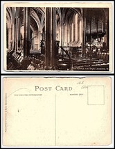 UK Postcard - The Temple Church Looking West J36 - £2.32 GBP