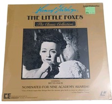 The Little Foxes Laserdisc Movie Bette Davis Classic Collection SEALED NEW - £8.14 GBP