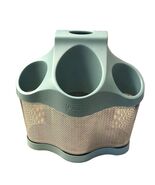 Polder Style Station Hair Tool Organizer, Teal/Silver Dryer Curling Iron... - €12,00 EUR