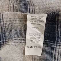 Mountain & Isles Men's 2XL Brown Waxed Canvas Vest Flannel Lined Full Zip Pocket image 4