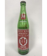 1976 Indiana Hoosiers National Champs Vintage Original 7-UP Pop Bottle - £15.62 GBP