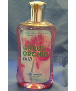 Bath and Body Works New Citrus Orchid Chill Shower Gel 10 oz - £8.73 GBP