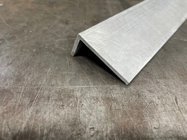 6063 T52 Aluminum Angle 1&quot;X 2&quot;X 6&quot; Long 1/8&quot; Thick - £9.83 GBP