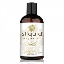 Sliquid Organics Silk Hybrid Lubricant 8.5 oz. - £24.66 GBP