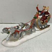 Dept 56 Snow Carnival King &amp; Queen Snow Village Christmas Accessory - 1995 - £27.37 GBP