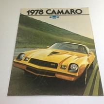 1978 Chevrolet Camaro Rally Sport Dealership Car Auto Brochure Catalog - $9.94