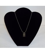 Necklace ~ Stainless Steel Pull-Style Ball Chain w/Polished G Pendant ~ ... - $185.63 MXN