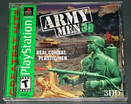 Playstation - 3DO - ARMY MEN 3D (Complete) - £11.75 GBP