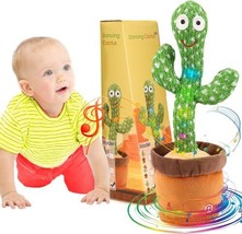 New Emoin Dancing Cactus Baby Toddler Toy Mimic Repeats What You Say 6 Months + - £18.31 GBP