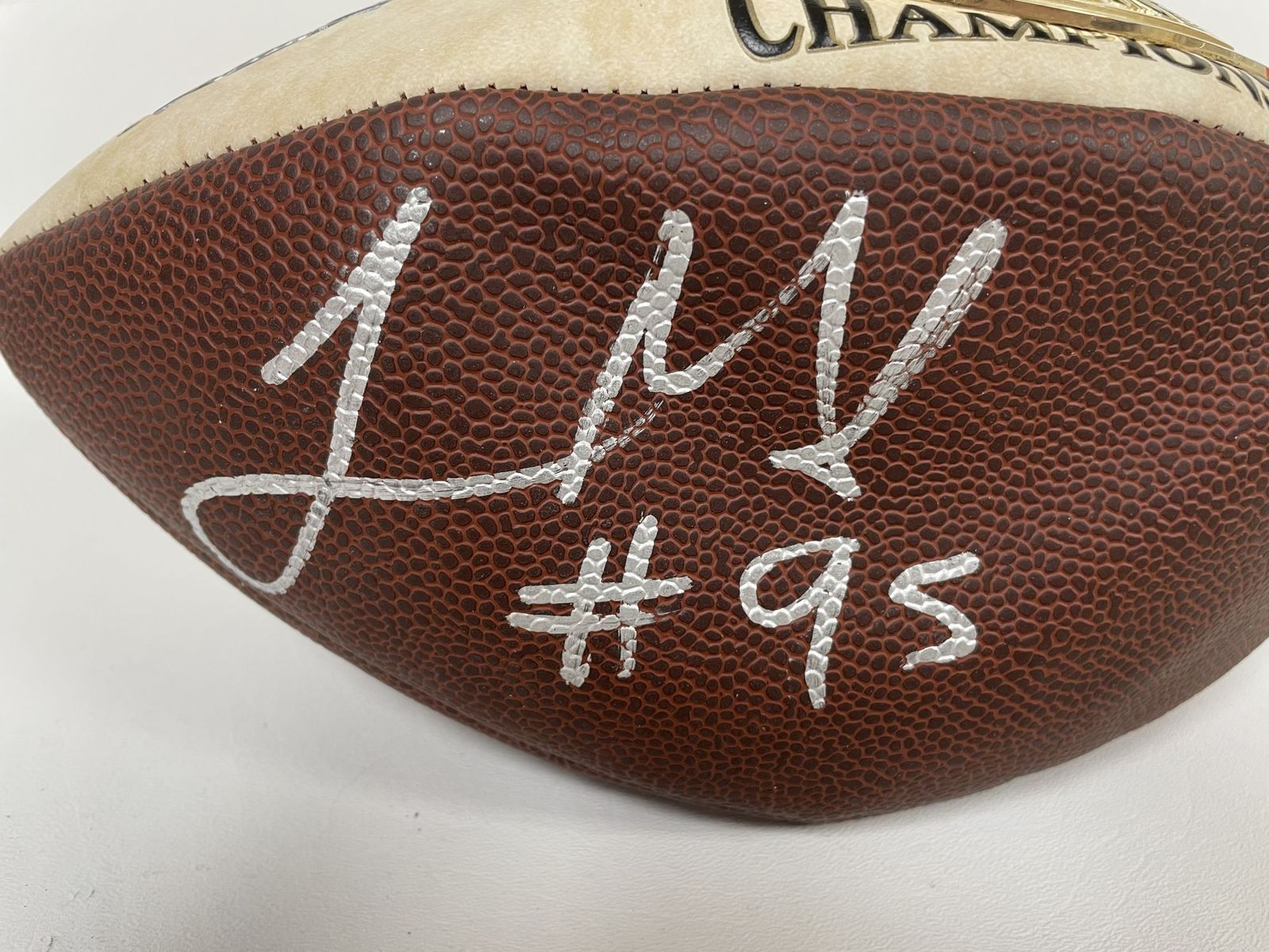 Jerome McDougal Signed Autographed Full-Size 2002 Miami Hurricanes Footb... - $34.99
