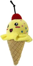 [Pack of 2] Petsport Tiny Tots Foodies Ice Cream Plush Toy Assorted Colors 1 ... - £18.26 GBP