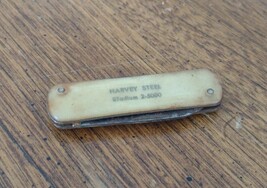 Vintage Advertising Harvey Steel 2 Blade Pocket Knife - £6.86 GBP