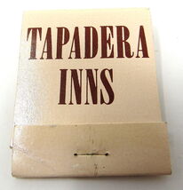 Tapadera Inns Hotel Flat Matchbook Folder WA OR Vintage US Seller - $9.89