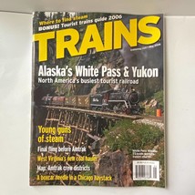 Trains May 2006 Alaskas White Pass Yukon Amtrak Crew Districts Map Tourists - $7.87