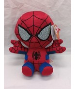Ty Beanie Babies Spider-Man Plush With Tag 6&quot; - $9.89