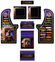 ARCADE1UP, ARCADE 1UP COIN OPS ACADE DESIGN/Arcade Cabinet GRAPHICS SIDE... - $28.00+