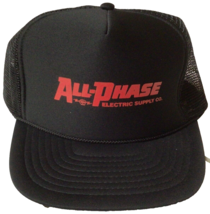Vtg 80&#39;s All Phase Electric Supply Co Hat Snapback Mesh NOS Cap Washington 914A - £42.89 GBP