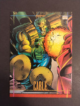 Skybox Trading Card Cable #35 Marvel Super Heroes 1993 LP - $3.50