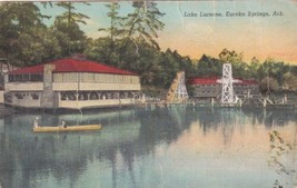 Lake Lucerne Eureka Springs Arkansas AR Postcard B22 - £2.33 GBP