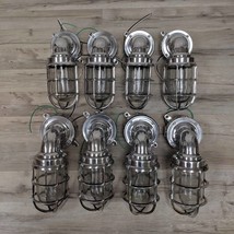 Vintage Wall Light – Daeyang Aluminium Nautical Passageway Lamp Set of 8 - $837.99