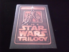 Star Wars Trilogy 1997 Theatrical Re-release Movie Pin Back Button - £5.49 GBP