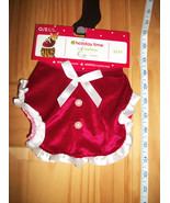 SimplyCat Pet Costume Cat Christmas Holiday Fashion OSFM Red Shawl Acces... - $4.74