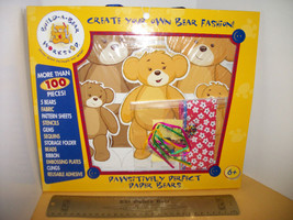 Build A Bear Craft Kit Art Fashion Creations Paper Doll Design Clothes Activity - £15.14 GBP