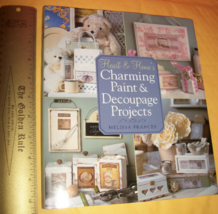 Craft Gift Paint Art Book Charming Decoupage Project ideas Instruction H... - $23.74