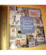 Craft Gift Paint Art Book Charming Decoupage Project ideas Instruction H... - $32.46 CAD