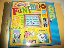 Education Gift Cranium Toy Game Set Fun Folio Blue Keepsake Activity Book Kid - £11.38 GBP