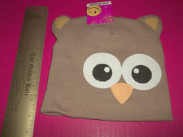 Joe Boxer Baby Clothes Hat Toddler Girl Accessory Cap Owl Cold Weather Gear New - £4.53 GBP