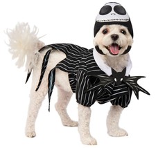 Rubies Jack Skelllington Medium Costume Nightmare Before Christmas Halloween Dog - £19.10 GBP