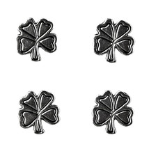 Shamrock - Four Leaf Clover Tuxedo Shirt Studs - £10.42 GBP