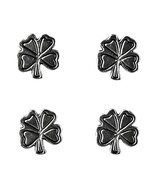 Shamrock - Four Leaf Clover Tuxedo Shirt Studs - $13.73