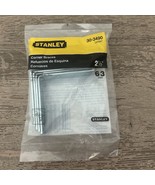 New In Package Stanley Corner Braces 2.5&quot; 30-3330 DP997 63mm 4 In Pack - $8.00