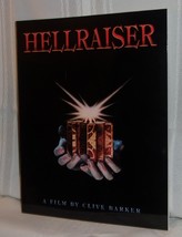 Clive Barker HELLRAISER: A Film Screenplay Clive Barker Illustrations Ho... - $26.99