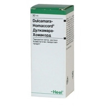 Heel Dulcamara Homaccord For tonsillar hypertrophy Oral drops, solution 30 ml - £18.87 GBP