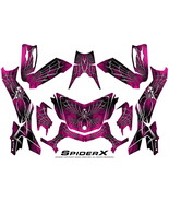 CAN-AM BRP SPYDER F3-T GRAPHICS KIT CREATORX DECALS SPIDERX PINK - $484.95