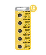 Toshiba CR1216 Battery 3V Lithium Coin Cell - Replaces Panasonic CR1216 ... - £16.39 GBP
