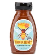 Honua Pure Hawaiian Honey 8 Ounce (Choose from Macadamia or Organic Wile... - £17.46 GBP