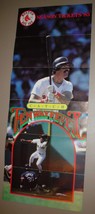 1985 Boston Red Sox Season Ticket Flyer Bill Buckner Marty Barrett - £7.86 GBP