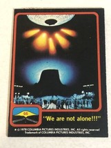 Close Encounters Of The Third Kind Trading Card 1978 #66 - $1.97