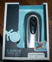 X POWER CRANK LIGHT - Saddlebred - No batteries! - Crank 1 min for 30 mi... - £8.00 GBP
