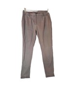 Eileen Fisher Women XS Washed Organic Cotton Tencel Twill Pants Tapered Brown - $32.00