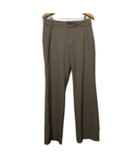 Banana Republic Womens Martin Dress Career Pants Gray Stripe Zip Wool Bl... - $16.82
