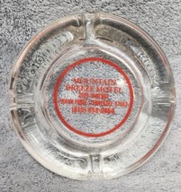 Vintage Glass Ashtray - Mountain Breeze Motel Pigeon Forge Tennessee No chips - £7.82 GBP
