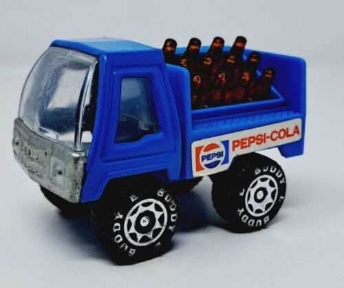 Primary image for BUDDY L Pepsi Cola Pressed Steel Delivery Truck Metal VTG 1970's w Pepsi Case HK