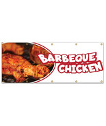 SignMission 120 in. Chicken Banner with Concession Stand Food Truck Sing... - $180.31 CAD