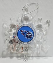 Tennessee Titans Acrylic Snowflake Ornament - NFL - $12.60